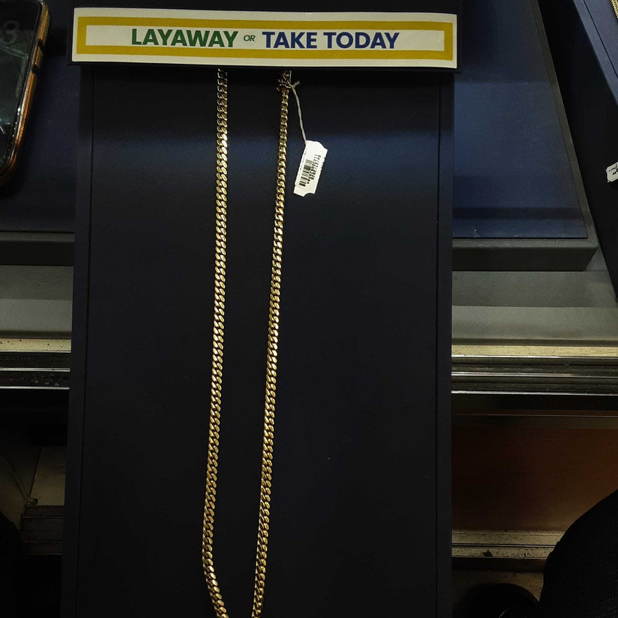 Cuban Link Chain - Yellow Gold 14k (.585) 48.3 grams 24 inch