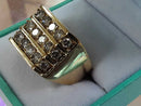 Men's Ring - Yellow Gold 14k (.585) 12.3 grams Size 20