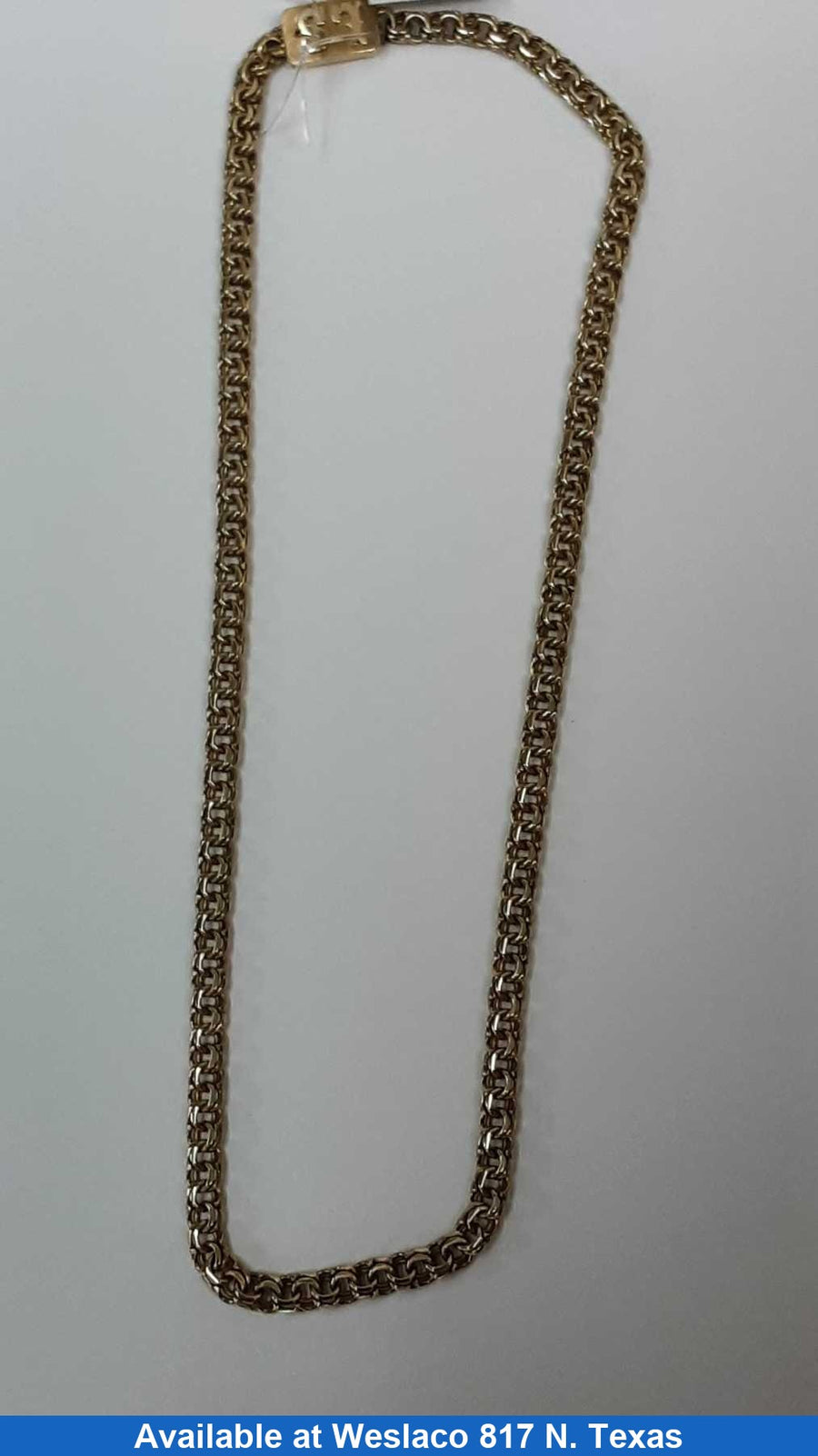 Chain - Yellow Gold 10k (.417) 31.8 grams 18 inch