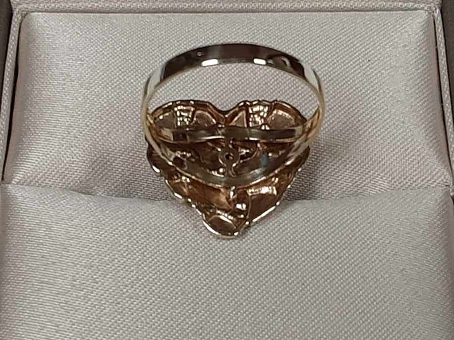 Women's Ring - Yellow Gold 10k (.417) 2.4 grams Size 8