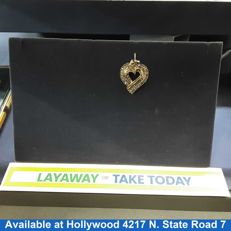Symbol Pendant - Yellow Gold 10k (.417) 4.7 grams