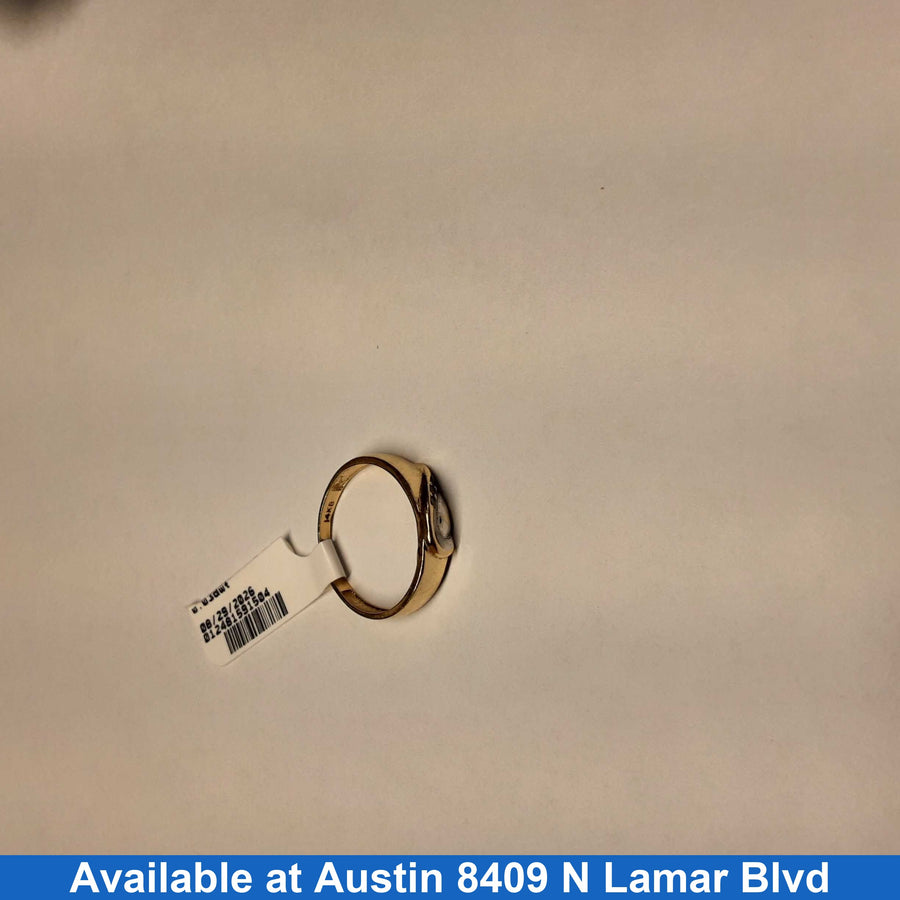 Women's Ring - Yellow Gold 14k (.585) 2 grams Size 6