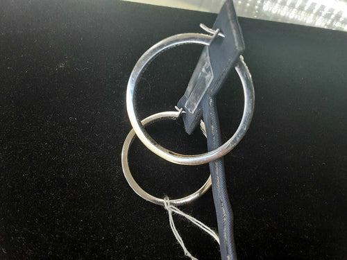 Hoop Earrings - Silver 9 grams