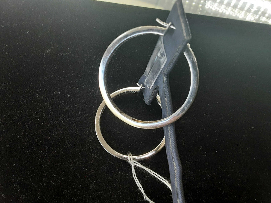 Hoop Earrings - Silver 9 grams