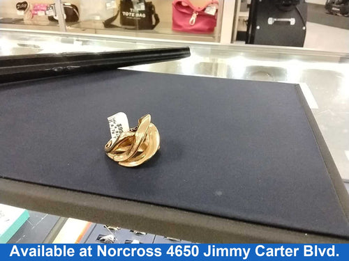 Women's Ring - Yellow Gold 14k (.585) 6.7 grams Size 9
