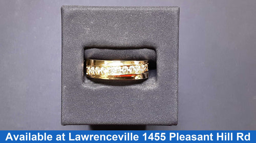 Ring - Wedding Band - Yellow Gold 10k (.417) 6 grams Size 20