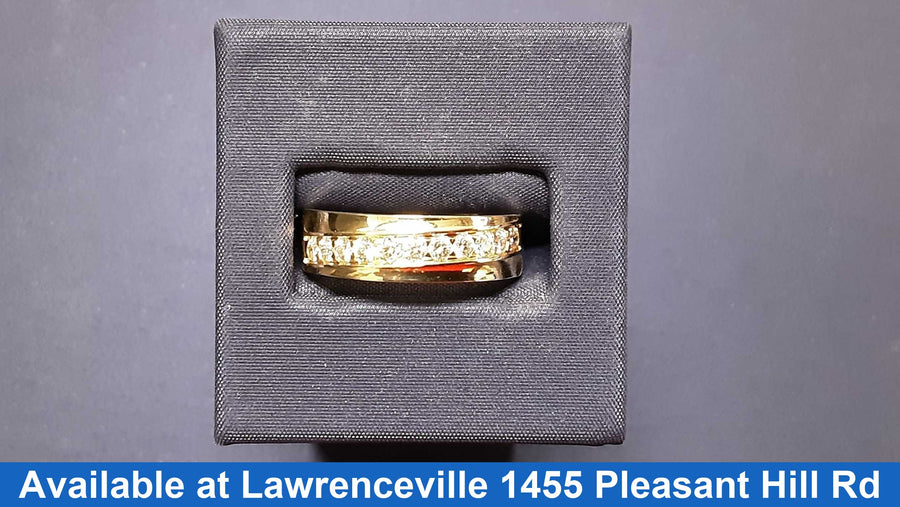 Ring - Wedding Band - Yellow Gold 10k (.417) 6 grams Size 20
