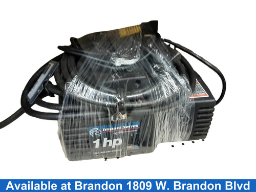 Impact Series Hfac100 Black Electric Compressor