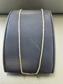 Rope Chain - Yellow Gold 14k (.585) 7.5 grams 20 inch