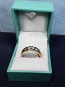 Ring - Wedding Band - Yellow Gold 14k (.585) 7.2 grams Size 11