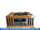 Detrola Km837 Brown Home Turntable