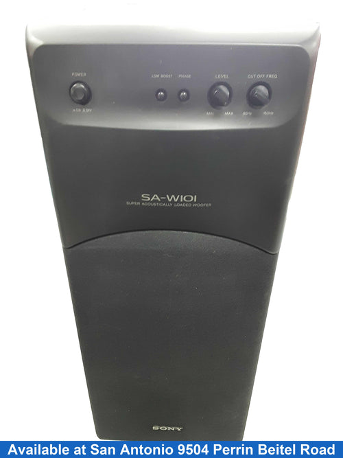 Sony Sa-w101 Black Sub-Woofer