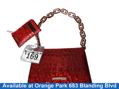 Brahmin Red Purse / Handbag