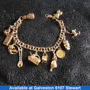 Charm Bracelet - Yellow Gold 14k (.585) 38.1 grams 7 inch
