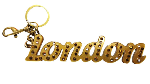 Kurt Geiger London Keyring Gold Regular Clothing / Accessory