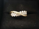 Women's Ring - Yellow Gold 14k (.585) 4.7 grams Size 10.5