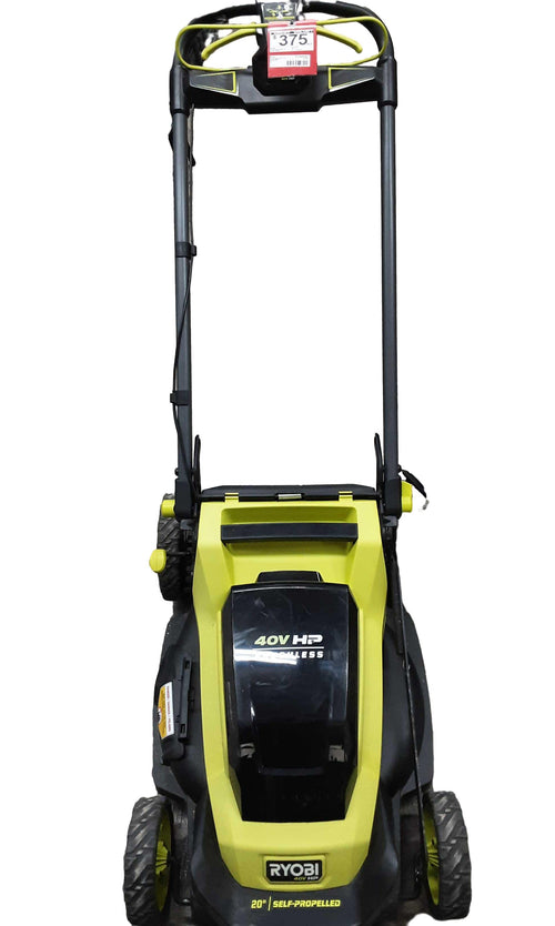 Ryobi Ry401018 Green Cordless Self Propelled Lawn Mower