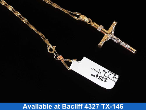 Chain - Yellow Gold 14k (.585) 2.6 grams 16 inch