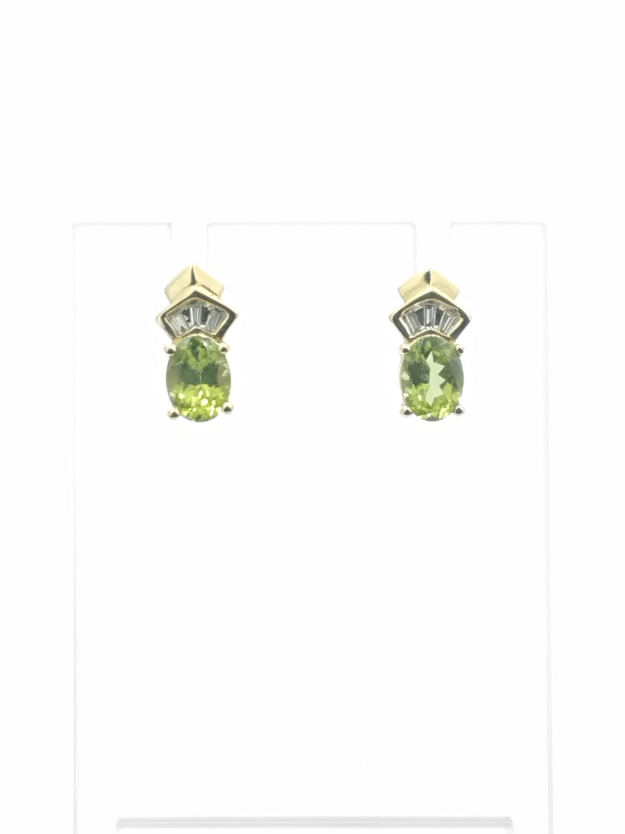 Earrings - Yellow Gold 14k (.585) 4.2 grams