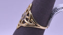 Women's Ring - Yellow Gold 14k (.585) 3.4 grams Size 9