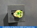 Women's Ring - Yellow Gold 14k (.585) 6.2 grams Size 7