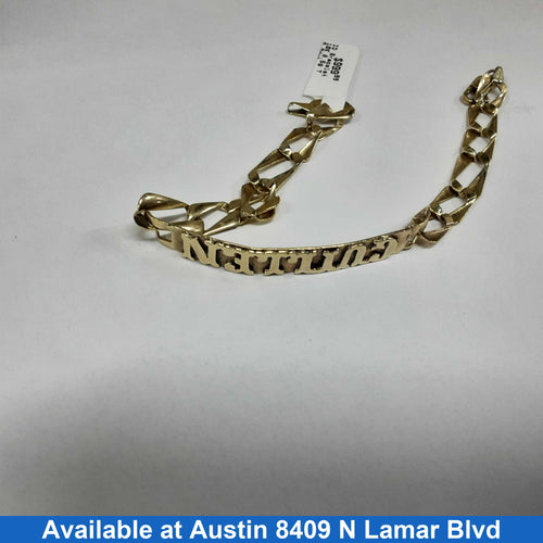 ID Bracelet - Yellow Gold 10k (.417) 8.5 grams 6 inch