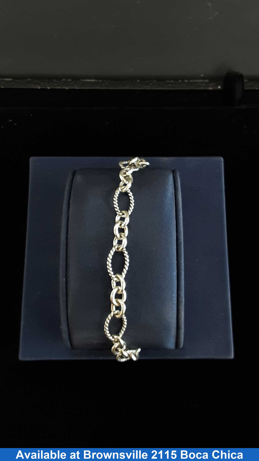 Cable Bracelet - Silver 10.1 grams 8 inch