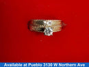 Ring - Wedding Set - Yellow Gold 18k (.750) 4 grams Size 6.5