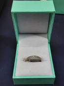 Ring - Wedding Band - White Gold 14k (.585) 1.8 grams Size 6