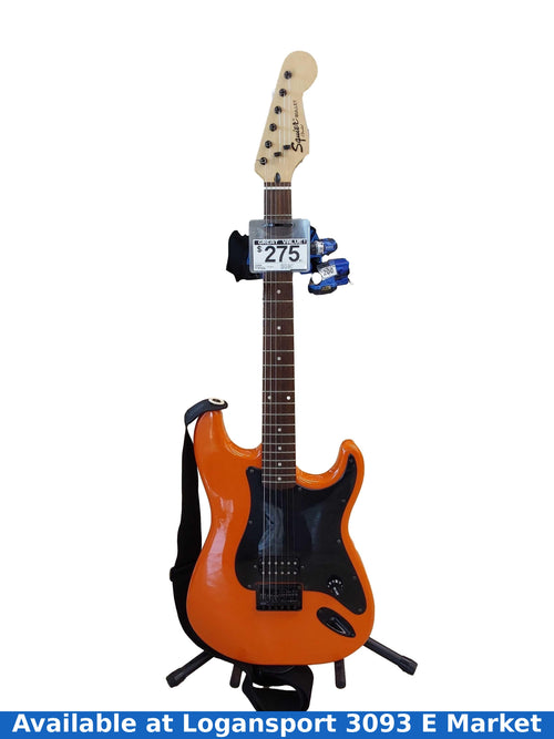 Fender Squier Bullet Orange Bass Guitar