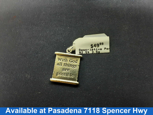 Pendant - Silver 3.5 grams