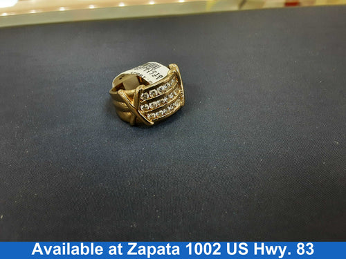 Men's Ring - Yellow Gold 10k (.417) 6.3 grams Size 8.5