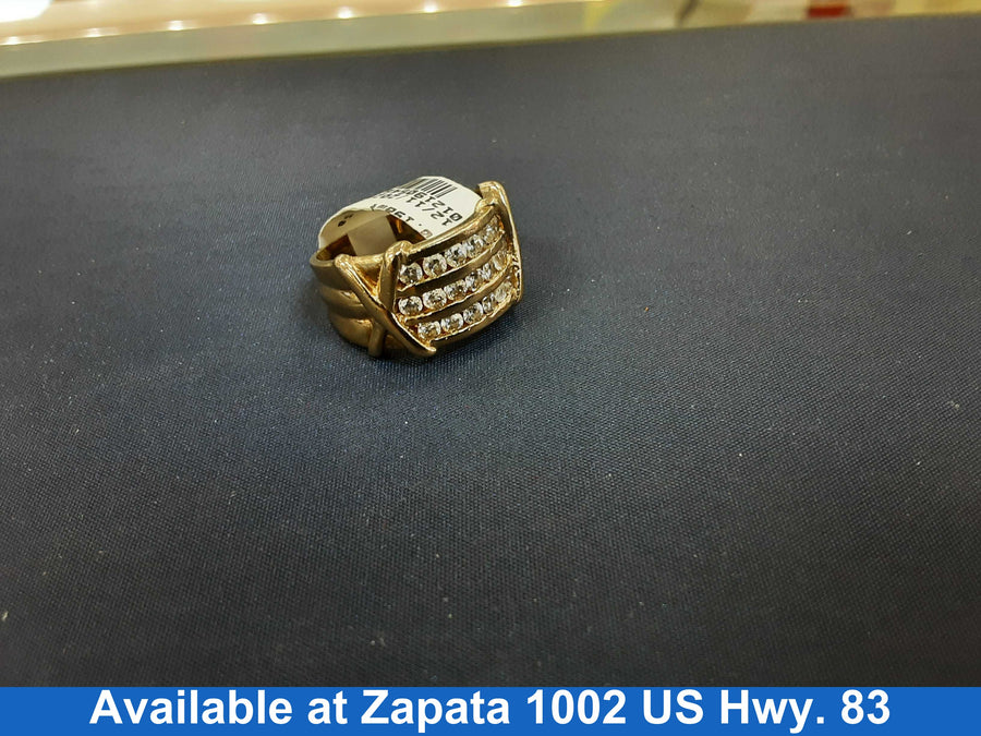 Men's Ring - Yellow Gold 10k (.417) 6.3 grams Size 8.5