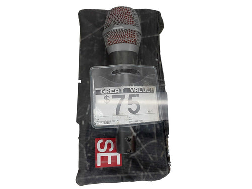 Se V7 Black Corded Microphone