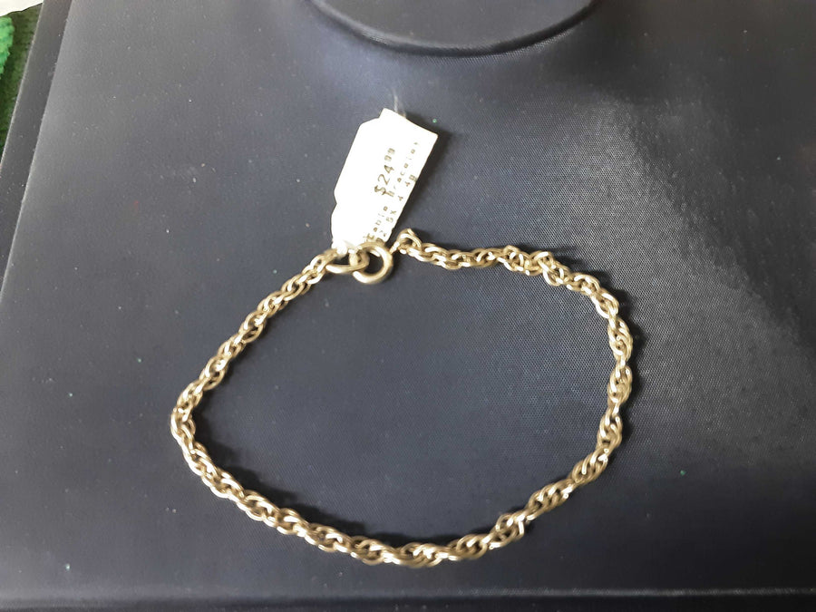 Cable Bracelet - Silver 4.4 grams 6 inch