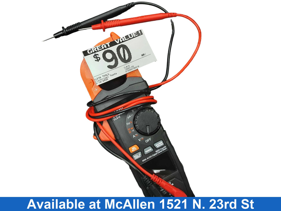 Klein Tools Cl810 Black Electrical Testing Instrument