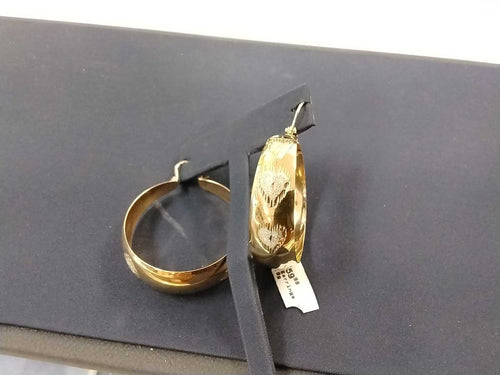 Bangle Earrings - Yellow Gold 14k (.585) 10.8 grams