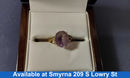 Women's Ring - Solitaire - Yellow Gold 14k (.585) 3.9 grams Size 6