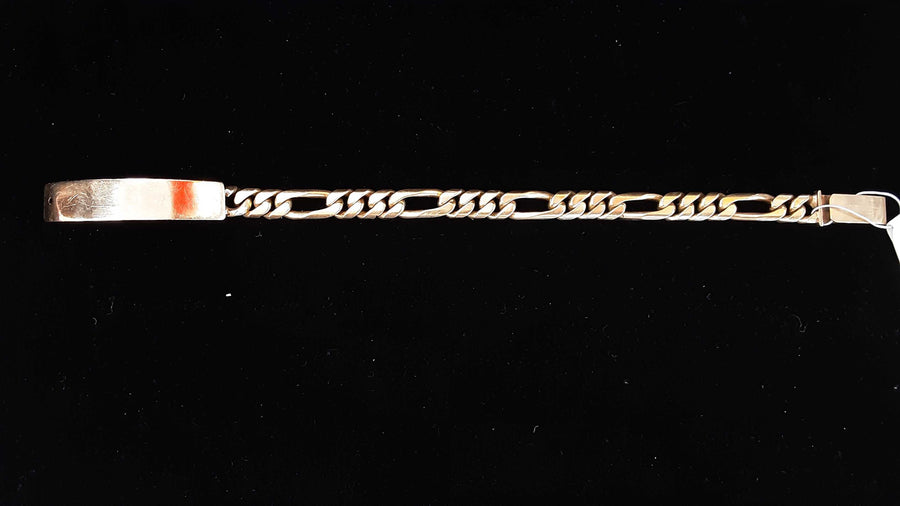 ID Bracelet - Yellow Gold 10k (.417) 40.8 grams 7 inch