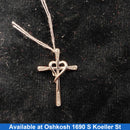Religious Pendant - White Gold 10k (.417) 1 grams