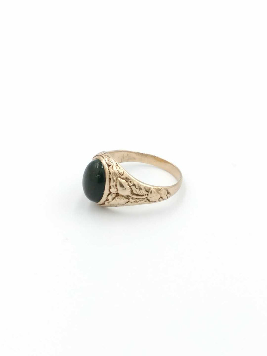 Women's Ring - Yellow Gold 10k (.417) 5.2 grams Size 10.5