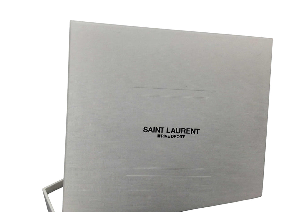 Yves Saint Laurent Leather Monogram Black Purse / Handbag