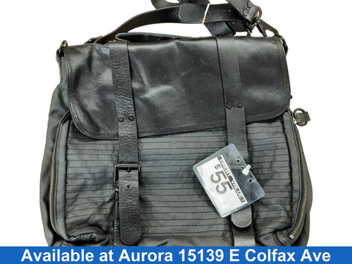Diesel Black Archive Black Backpack / Briefcase / Bag