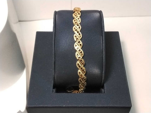 Bracelet - Yellow Gold 10k (.417) 5.4 grams 7 inch