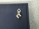 Diamond Pendant - Yellow Gold 14k (.585) 3.5 grams