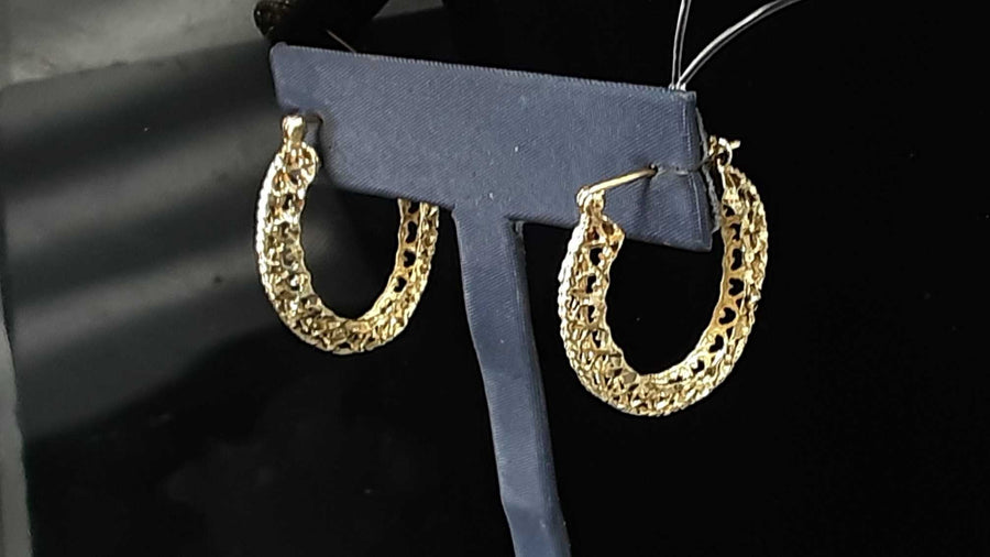 Bangle Earring - Yellow Gold 14k (.585) 6.7 grams