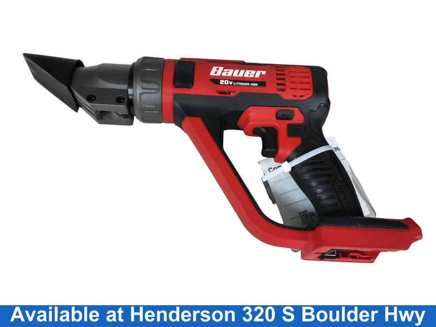 Bauer 2221c-b Red Cordless Reciprocating Saw