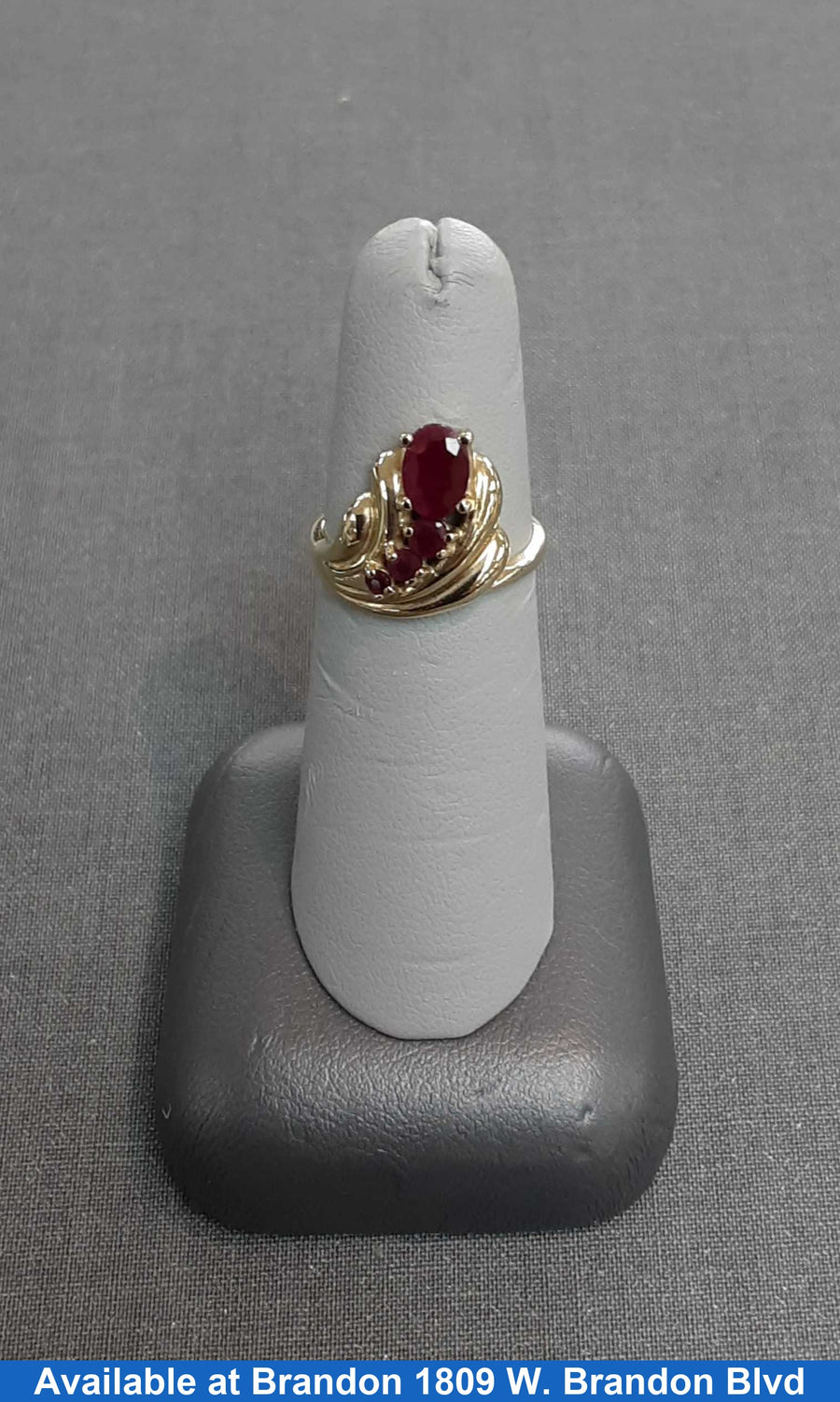 Women's Ring - Mother's - Yellow Gold 10k (.417) 2.9 grams Size 20