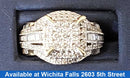 Ring - Wedding Set - Yellow Gold 10k (.417) 4.6 grams Size 7