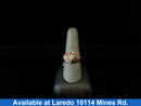 Women's Ring - Yellow Gold 14k (.585) 8 grams Size 7